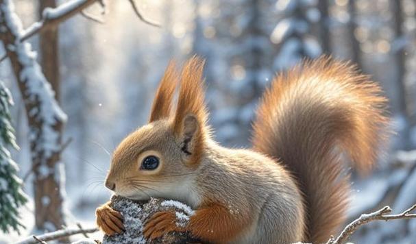 冬天中的勇敢者（探索寒冷季节中动物的适应能力和生存策略）(图3)