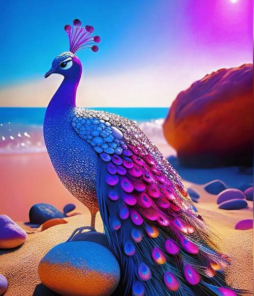 孔雀的美丽外形（揭秘孔雀的魅力与独特之处）(图1)