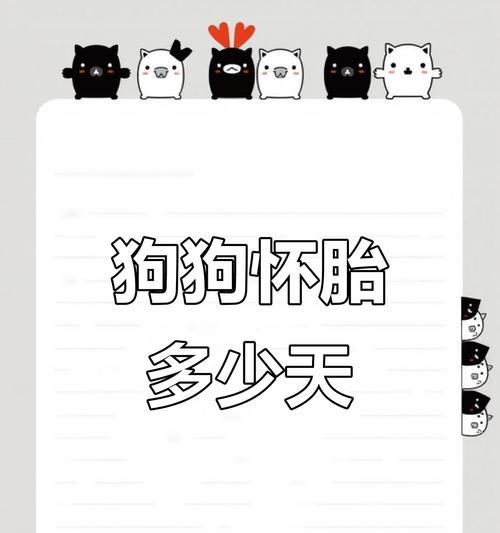 狗受孕后多久生？（了解狗繁殖周期及产仔过程的）(图3)