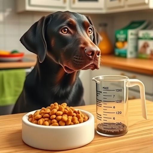 拉布拉多的合适喂食量(探讨拉布拉多每天最合适的喂食量及喂食技巧)(图4) 拉布拉多的合适喂食量(探讨拉布拉多每天最合适的喂食量及喂食技巧)(图4)