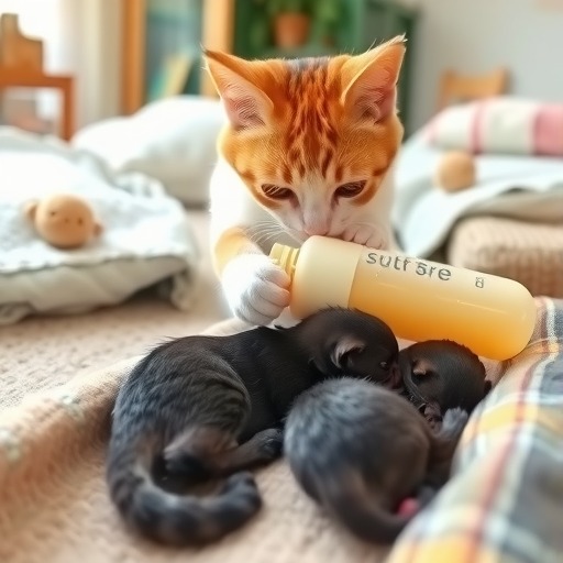 小猫喂奶频率及注意事项(了解小猫喂奶的时间间隔和喂养技巧)(图4) 小猫喂奶频率及注意事项(了解小猫喂奶的时间间隔和喂养技巧)(图4)