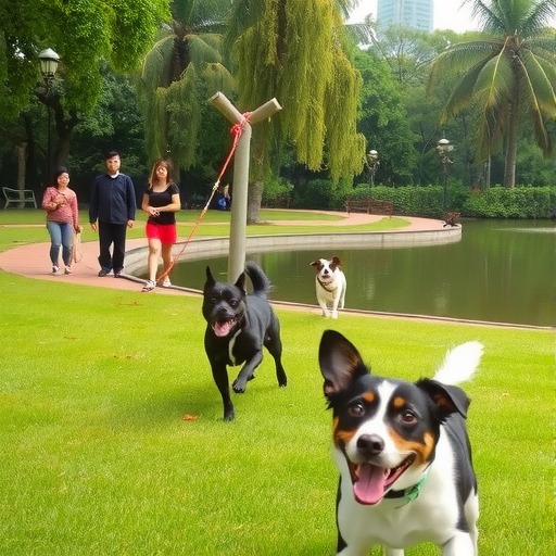 上海公园遛狗好去处推荐（探索上海城市中的狗友乐园，与爱宠共享美好时光）(图4)