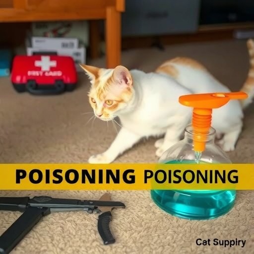 急救猫咪中毒，三步拯救猫命（熟悉猫咪中毒的症状，做好紧急救援）(图2)