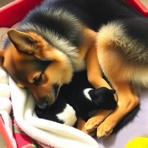 以德牧生娃多久可以洗澡？（了解以德牧生娃后适宜的洗澡时间和方法）(图5)