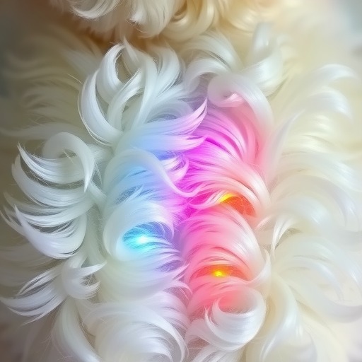 白博美肚皮（揭秘白博美肚皮的花纹变化与神秘力量）(图4)