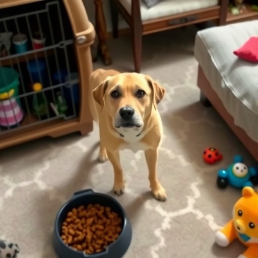 狗狗到陌生环境多久不吃饭?(探讨狗狗适应陌生环境后的饮食问题)(图3) 狗狗到陌生环境多久不吃饭?(探讨狗狗适应陌生环境后的饮食问题)(图3)