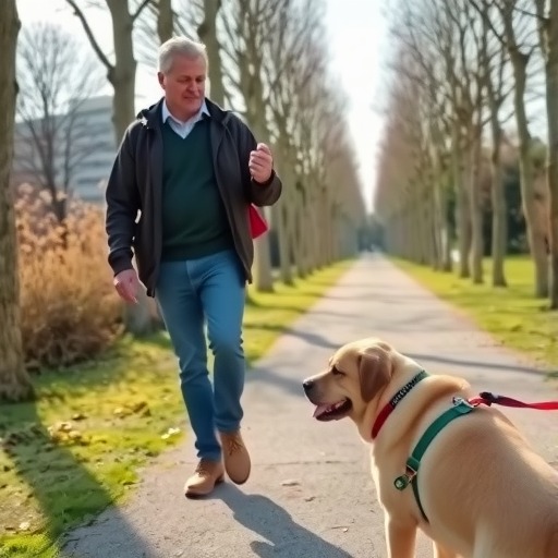 怎么训练狗狗随行主人？(图2)