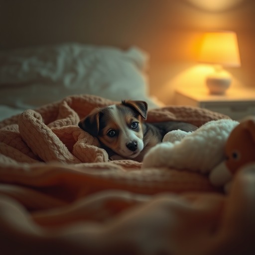 小奶狗的夜间安眠秘诀（如何让小奶狗晚上安心入眠）(图4)