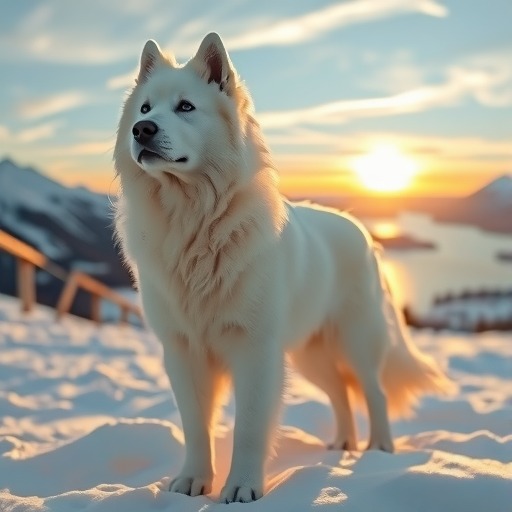 巨型白色狗的壮丽存在（探寻大白狗的魅力与特点）(图4)