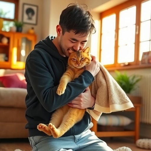 谢霆锋与他的“猫奴”生活（从猫奴到猫爸，谢霆锋与他养的猫的温馨故事）(图4)