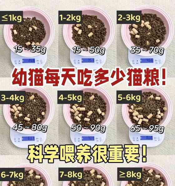 幼猫饮食需求（了解幼猫每餐所需，为它们健康成长铺路）(图2)