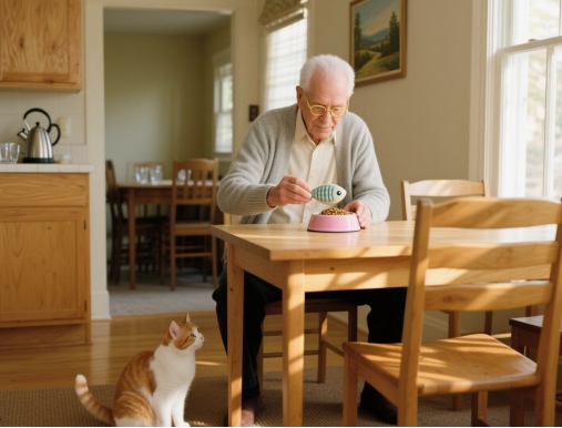 为什么老人养的猫更乖更听话？(图2)