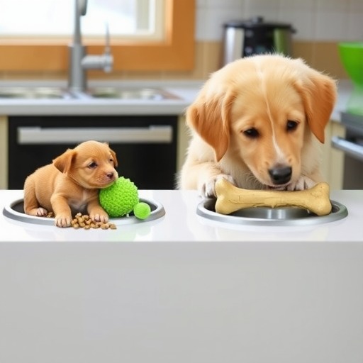 幼犬可否食用成年狗粮？（了解幼犬和成年狗