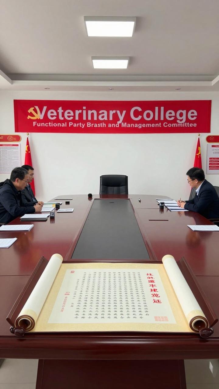 兽医学院成立聘任制教职工功能型党支部与管理委员会(图2)