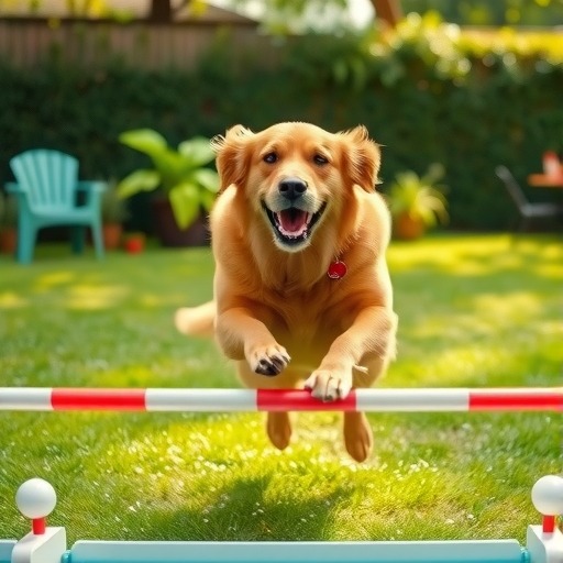 金毛犬如何训练跳远（有效的宠物训练方法）(图4)