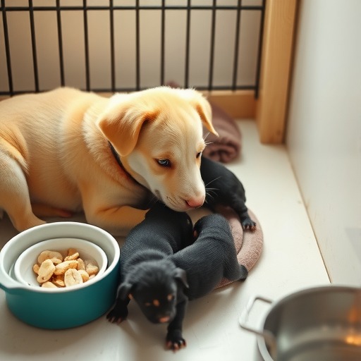 泰迪刚生完小狗，如何科学喂养？（喂养注意事项，营养搭配，健康保障）(图4)