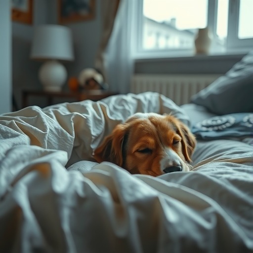 宠物睡觉的奇怪叫声是什么？（狗狗睡觉发出的叫声是什么样的？——探究宠物睡眠中的神秘行为）(图4)