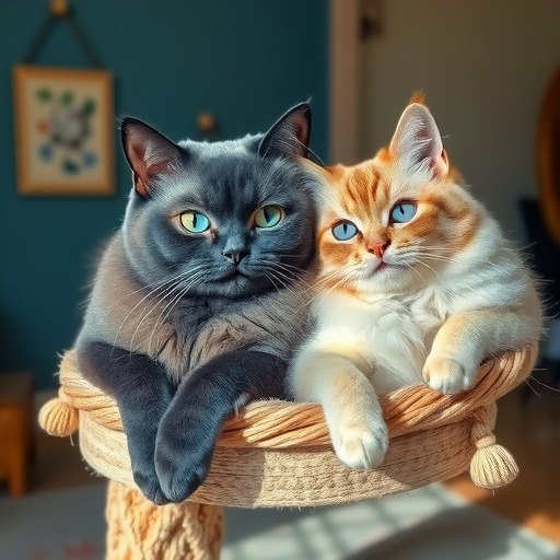 蓝猫与布偶的配种（探索品种杂交的奇妙之旅）(图4)