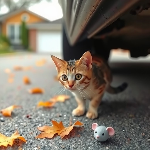 猫咪为什么喜欢藏在车底？