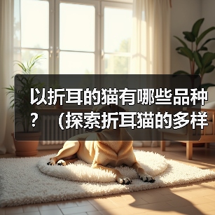 以折耳的猫有哪些品种?(探索折耳猫的多样性) 以折耳的猫有哪些品种?(探索折耳猫的多样性)(图3)