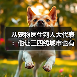 从宠物医生到人大代表：他让三四线城市也有了高品质宠物医疗服务(图1)