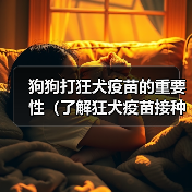 狗狗打狂犬疫苗的重要性（了解狂犬疫苗接种时间，守护宠物健康） - 新生家伴