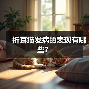 折耳猫发病的表现有哪些？(图2)