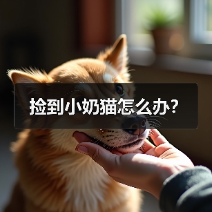 捡到小奶猫怎么办？ - 新生家伴