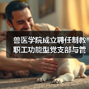 兽医学院成立聘任制教职工功能型党支部与管理委员会(图2)