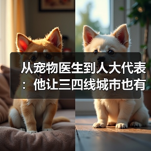 从宠物医生到人大代表：他让三四线城市也有了高品质宠物医疗服务(图2)