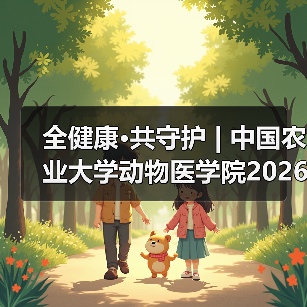 全健康·共守护 | 中国农业大学动物医学院2026年第一批学 - 新生家伴