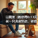 以网友（教你用0.13元买一只虎皮鹦鹉，省钱养宠物的秘诀）(图2)