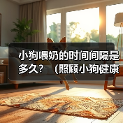 小狗喂奶的时间间隔是多久？（照顾小狗健康成长的关键）(图3)
