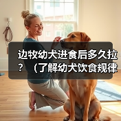 边牧幼犬进食后多久拉？（了解幼犬饮食规律，掌握适宜便便时间） - 新生家伴