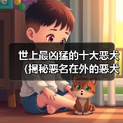 世上最凶猛的十大恶犬（揭秘恶名在外的恶犬群体，藏獒在其中独树一帜）(图4)