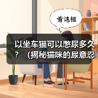 以坐车猫可以憋尿多久？（揭秘猫咪的尿意忍耐能力）(图4)