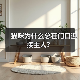 猫咪为什么总在门口迎接主人？(图2)