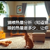 猫粮热量分析(知道猫粮的热量是多少,让你的猫咪健康活力无限)(图3) 猫粮热量分析(知道猫粮的热量是多少,让你的猫咪健康活力无限)(图3)