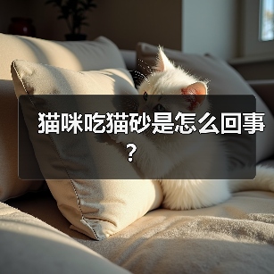 猫咪吃猫砂是怎么回事？(图3)