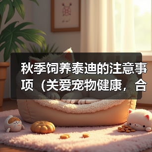 秋季饲养泰迪的注意事项（关爱宠物健康，合理照料泰迪的秋季饲养要点）(图3)