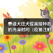 泰迪犬狂犬疫苗接种后的洗澡时间(疫苗注射后多久才能为你的泰迪犬洗澡?)(图4) 泰迪犬狂犬疫苗接种后的洗澡时间(疫苗注射后多久才能为你的泰迪犬洗澡?)(图4)