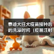 泰迪犬狂犬疫苗接种后的洗澡时间(疫苗注射后多久才能为你的泰迪犬洗澡?)(图1) 泰迪犬狂犬疫苗接种后的洗澡时间(疫苗注射后多久才能为你的泰迪犬洗澡?)(图1)