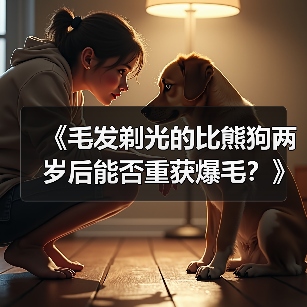 《毛发剃光的比熊狗两岁后能否重获爆毛？》（从无毛到爆毛，比熊狗恢复蓬松毛发的秘密揭秘！）(图3)