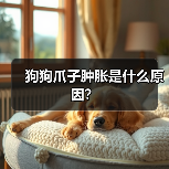 狗狗爪子肿胀是什么原因？ - 新生家伴