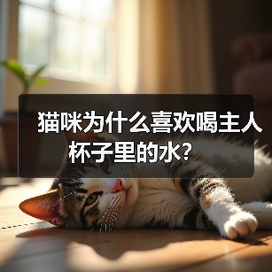 猫咪为什么喜欢喝主人杯子里的水?(图2) 猫咪为什么喜欢喝主人杯子里的水?(图2)