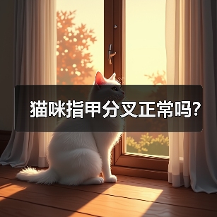 猫咪指甲分叉正常吗？(图4)