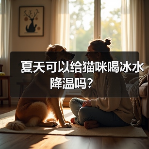 夏天可以给猫咪喝冰水降温吗？(图3)