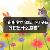 狗狗突然腿瘸了但没有外伤是什么原因？(图3)