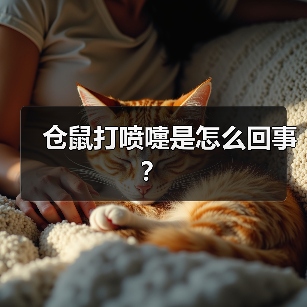 仓鼠打喷嚏是怎么回事？(图2)