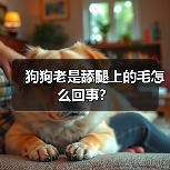 狗狗老是舔腿上的毛怎么回事？(图4)